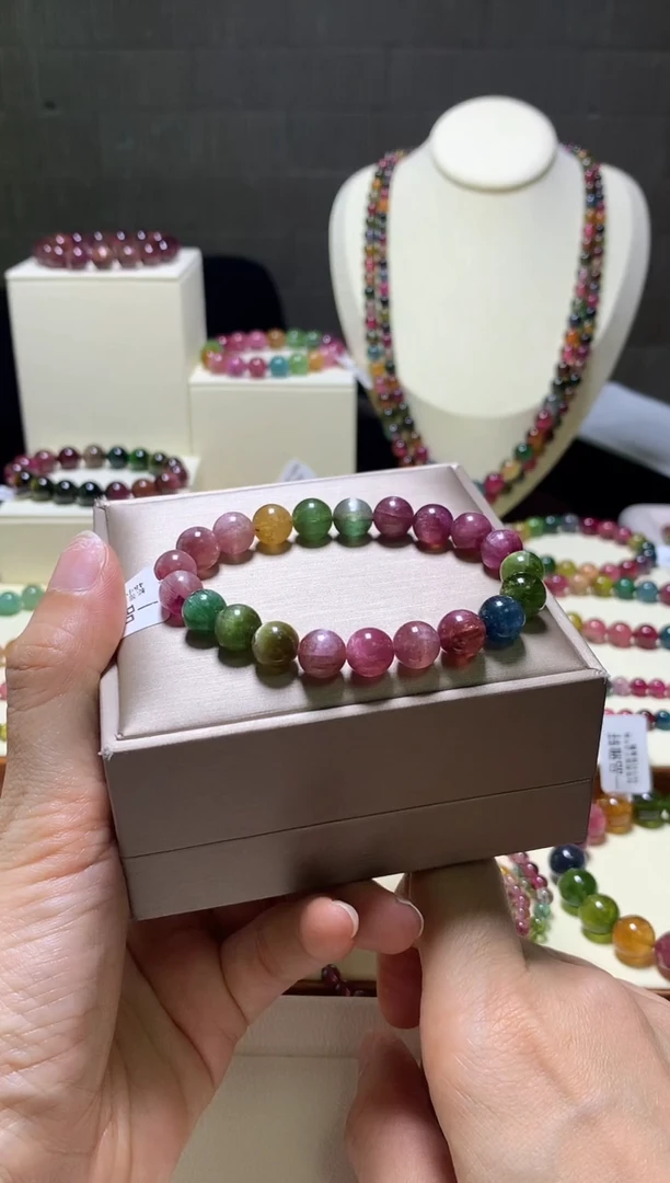 未镶嵌手串碧玺 碧玺