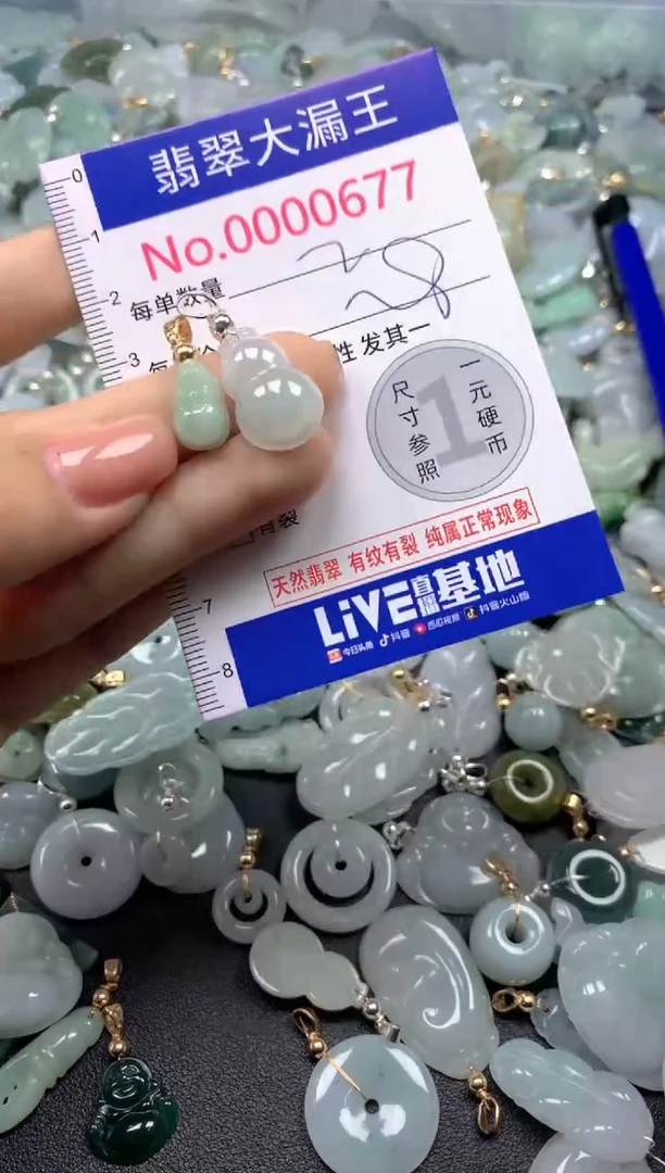 颈饰未镶嵌翡翠677