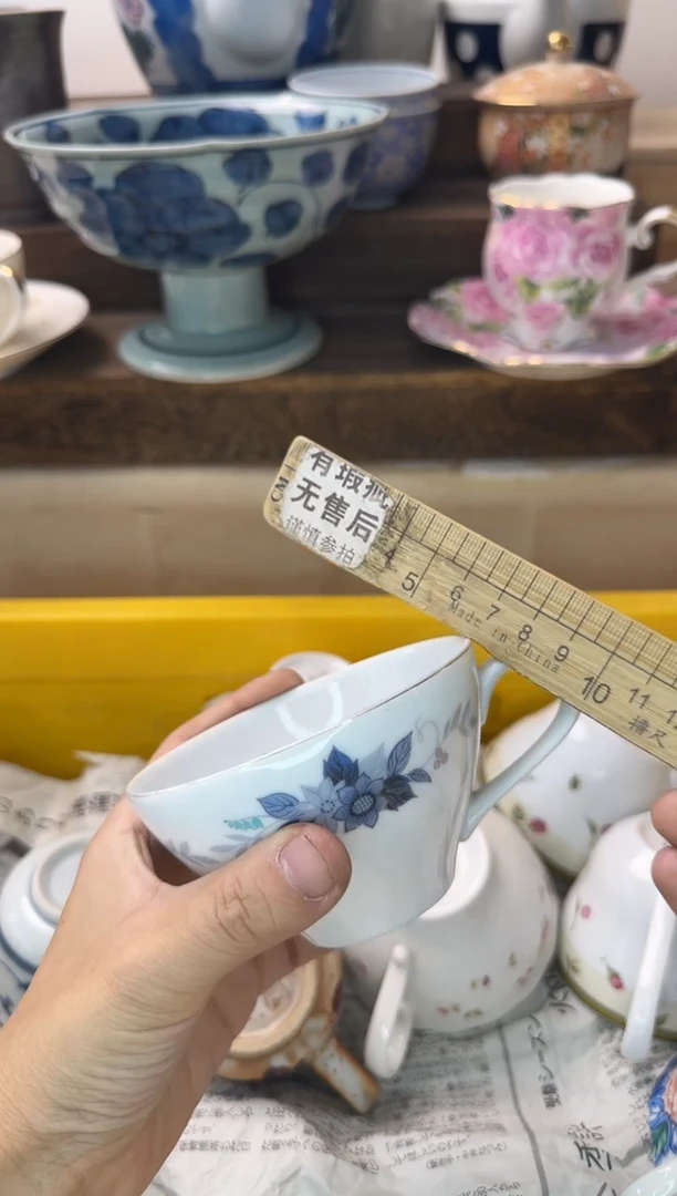 茶杯紫砂一*糖976陶艺中古瓷器全场满18米包邮