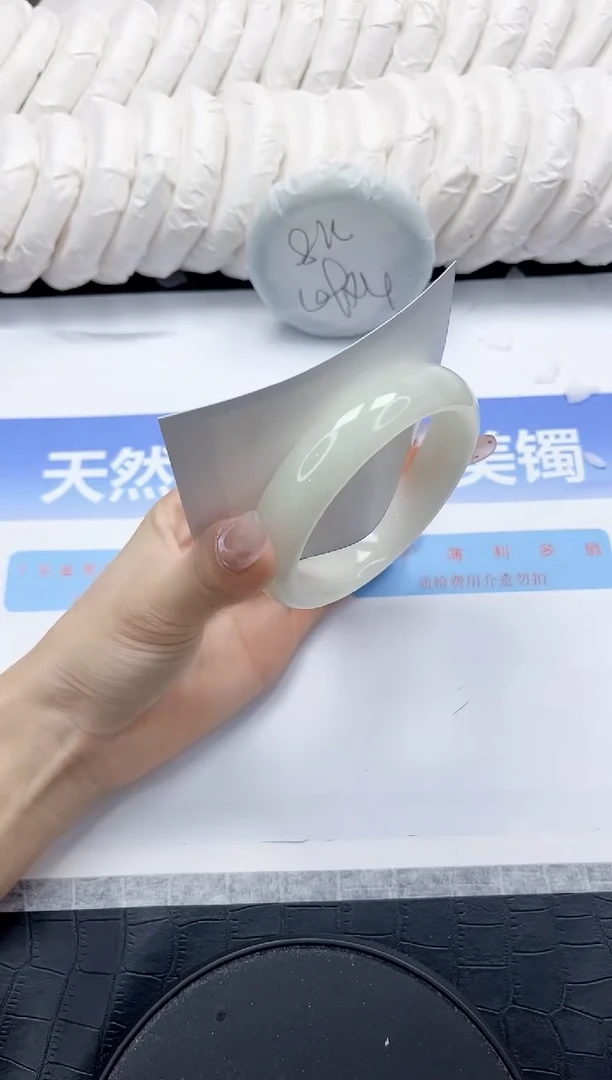 未镶嵌手镯和田玉222-55.5