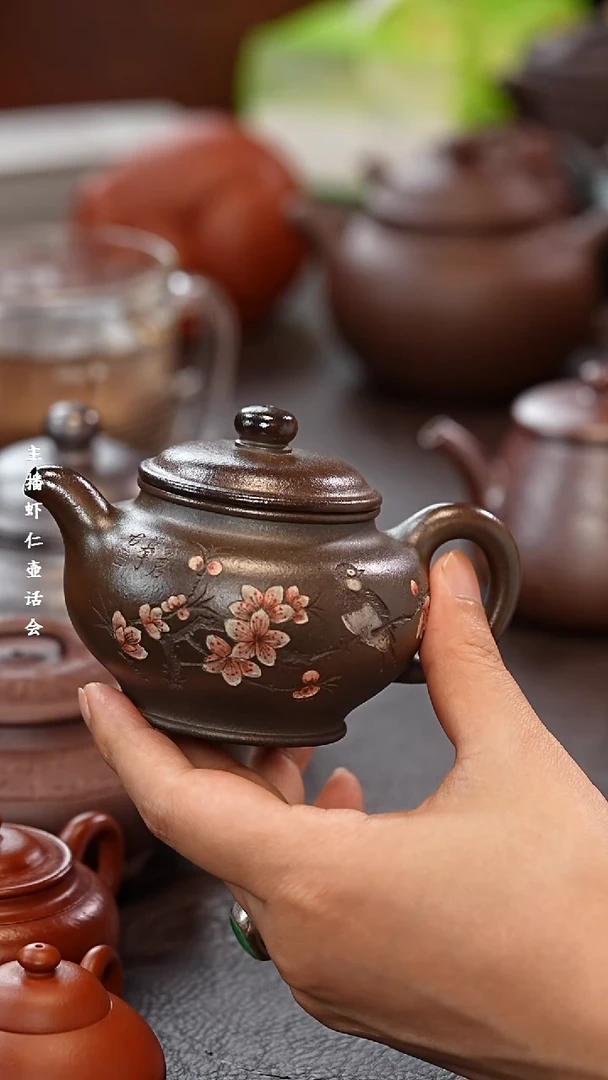 茶壶紫砂闪**亮宜兴原矿高端紫砂