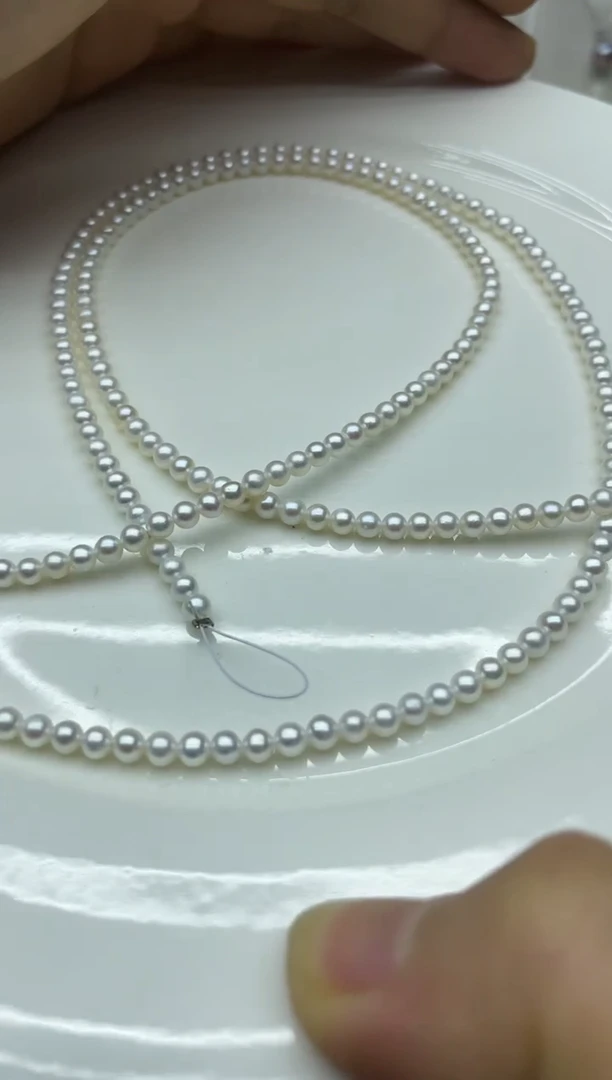 淡水珍珠未镶嵌项链项链多其性发其一