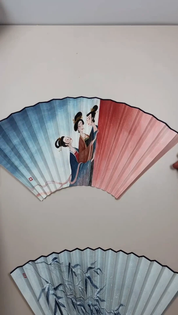 扇子16方2.0排口师韵扇面