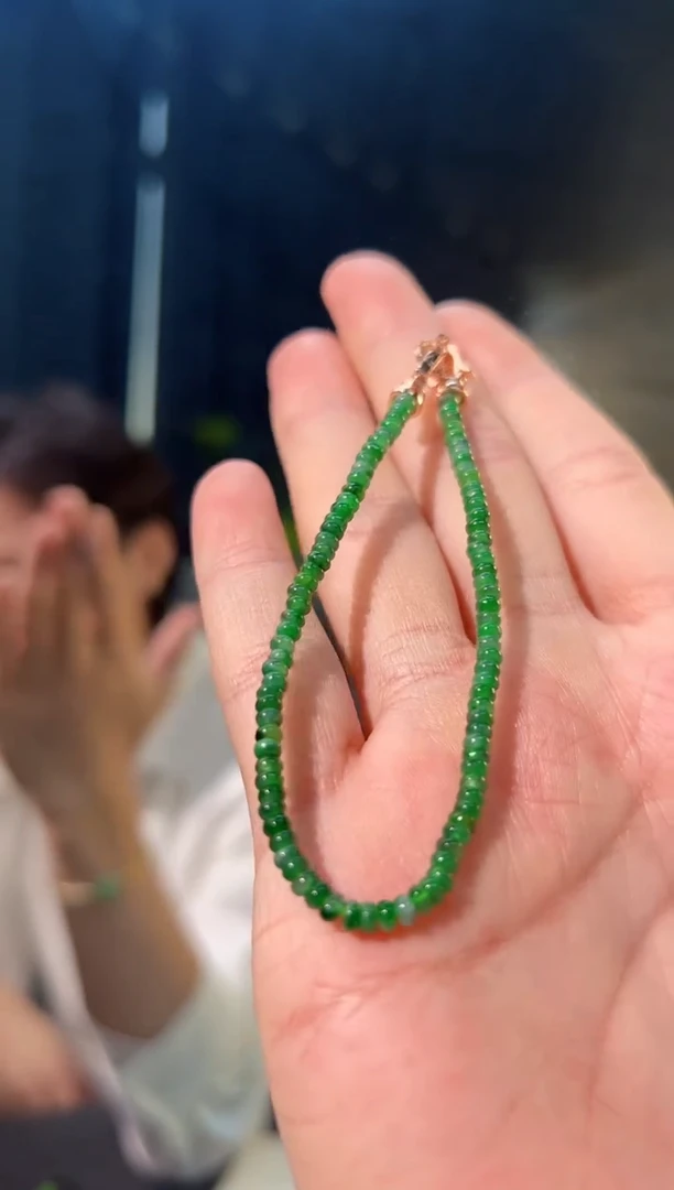 颈饰未镶嵌翡翠 缅料A货/支持复检/一件