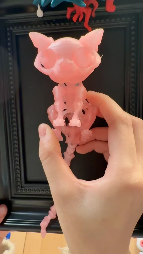京京家的小玩具绝版猫骨