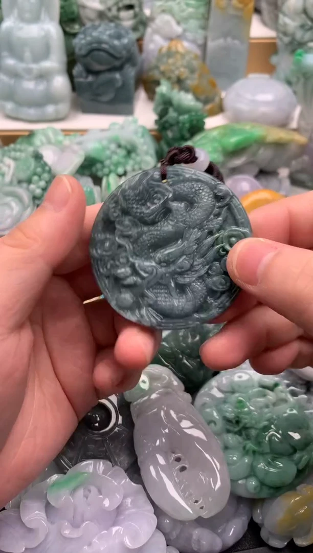 吊坠(不含链)未镶嵌翡翠1