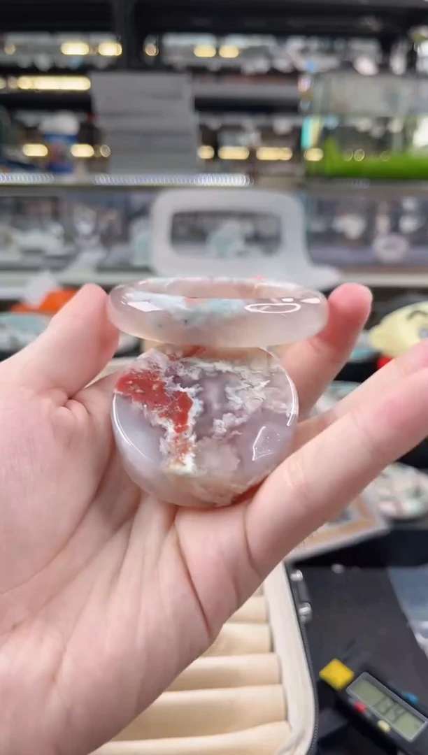 未镶嵌手镯石英质玉55圈口 （赠品镯心）356887