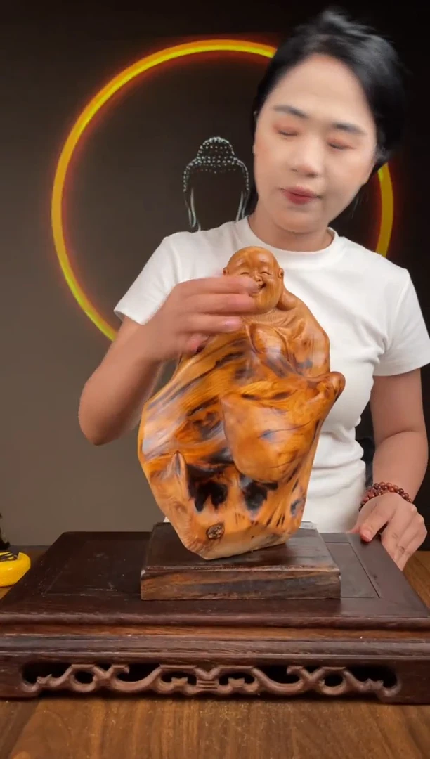 柏木（崖柏）手工摆件,先抢先得! 编号:123