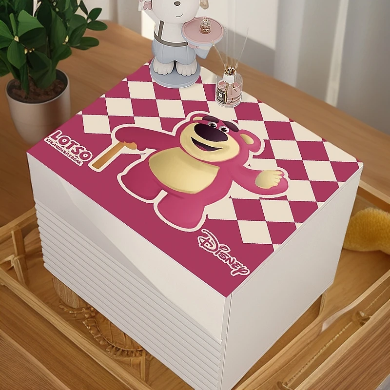 卡通可爱床头柜盖垫皮革垫冰箱防尘盖布防水耐脏防晒床头柜垫