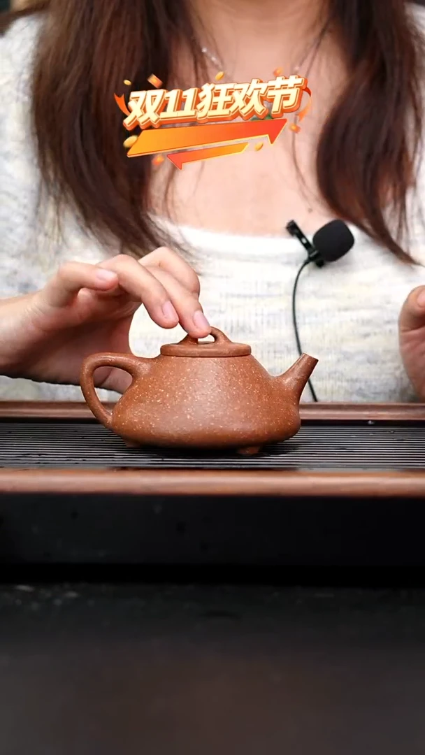 茶壶紫砂金降坡8目粗砂子冶石瓢200张涛