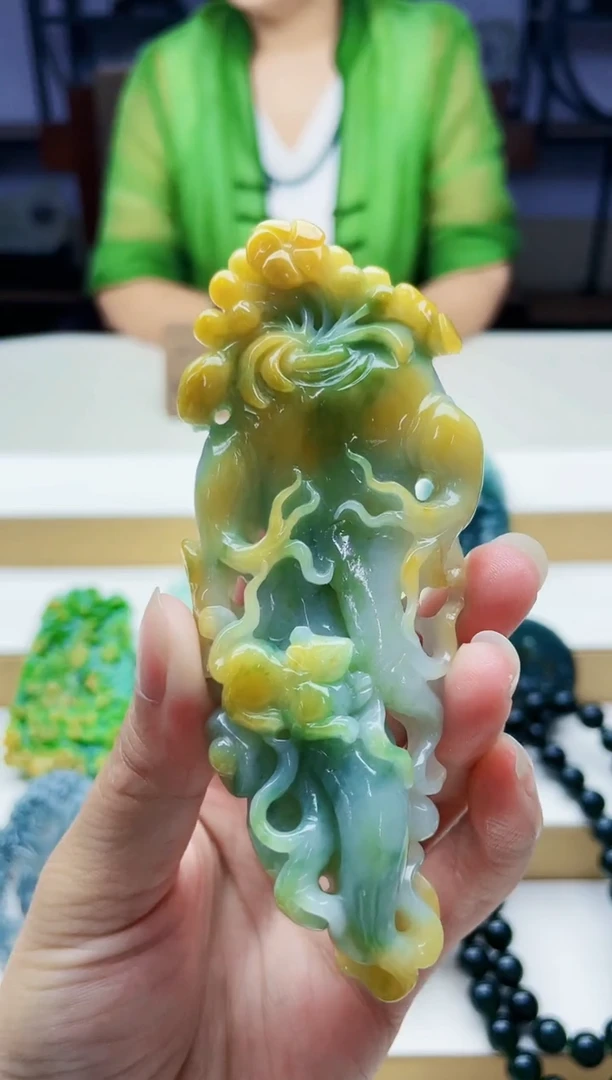 未镶嵌定制翡翠毛货09160199
