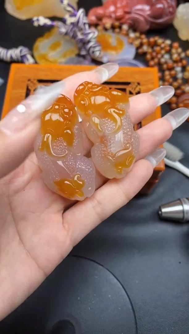 【闪购商品】玛瑙/玉髓颈饰未镶嵌ll