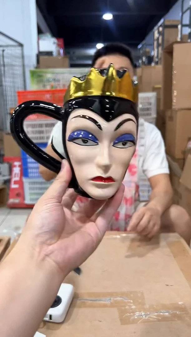 瓷片陶瓷毒皇后水杯