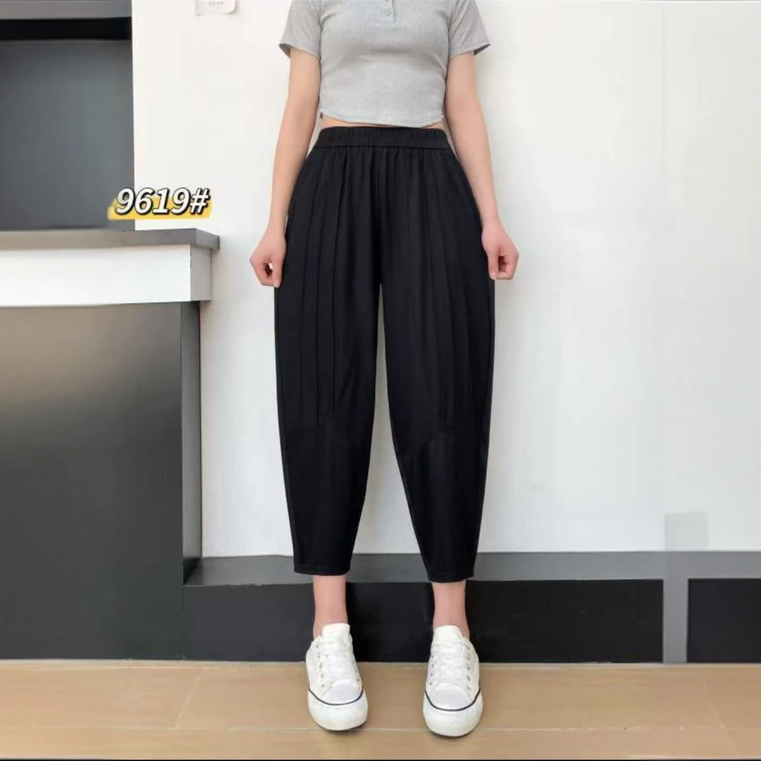 9619休闲百搭哈伦裤---z