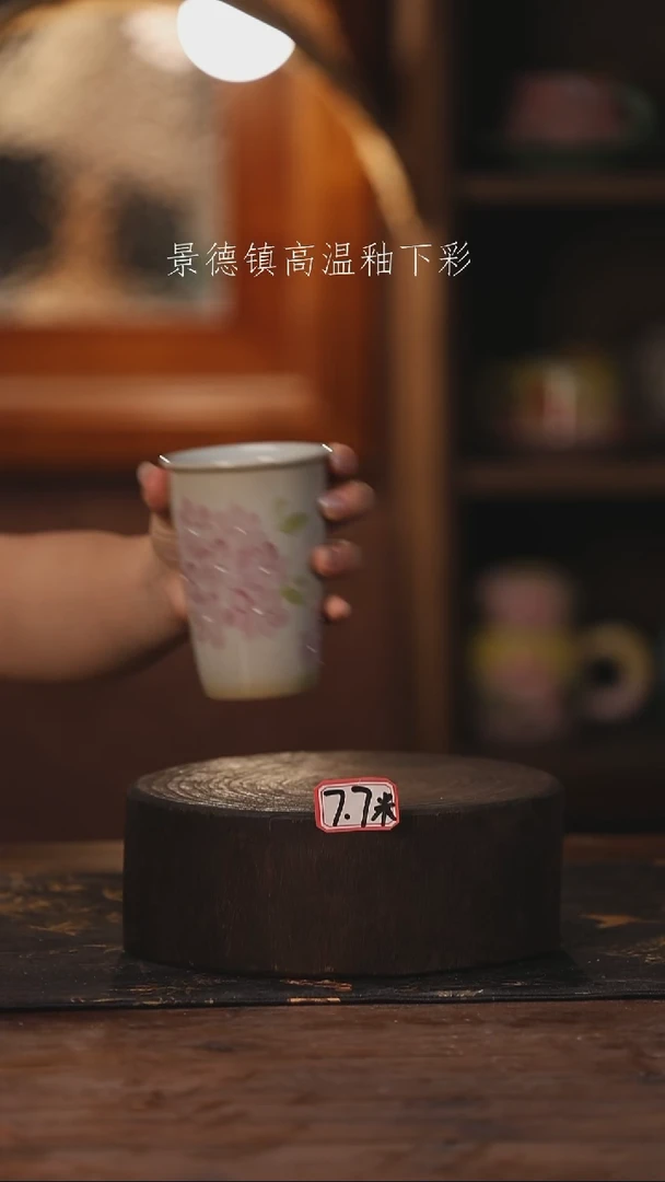 陶瓷景德镇高温釉下手绘陶瓷486