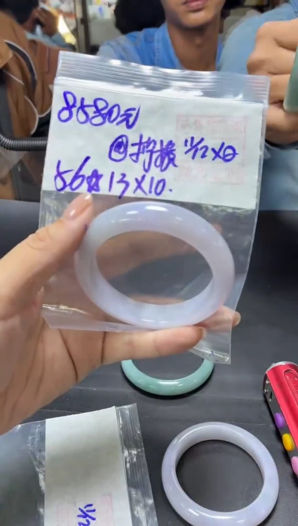 未镶嵌定制翡翠࿐****࿐+手镯56#8580元  毛货需抛光