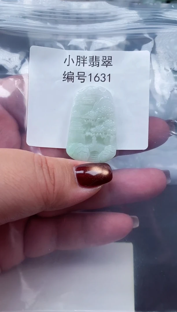 颈饰未镶嵌翡翠缅甸天然A货翡翠1631