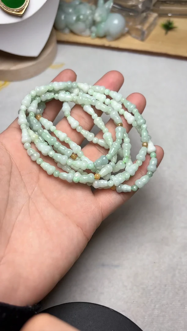 【闪购商品】翡翠项链未镶嵌葫芦项链【多样性发货一件】