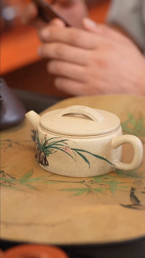 茶壶紫砂╲****步原矿手工制作微瑕