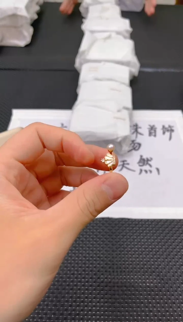 未镶嵌淡水珍珠耳饰jz1022