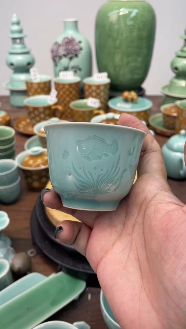 微瑕  慧仙青瓷 龙泉青瓷大促
