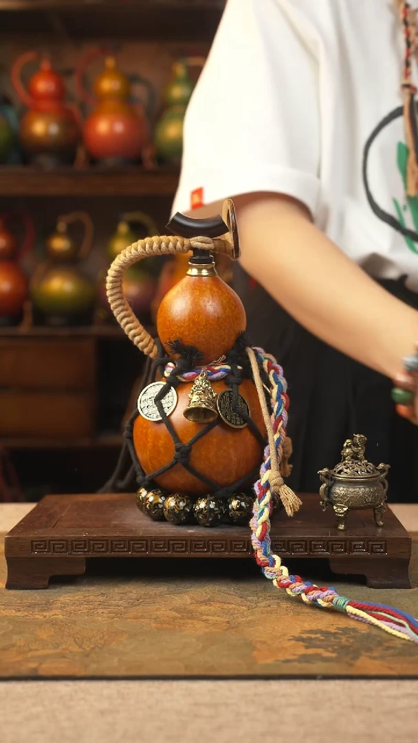 005大漆葫芦一物一拍记葫堂出品不带手串