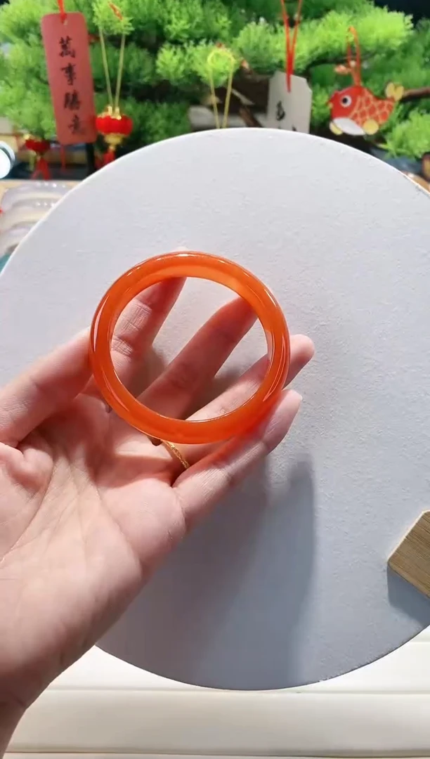 【闪购商品】玛瑙/玉髓手镯未镶嵌59-55