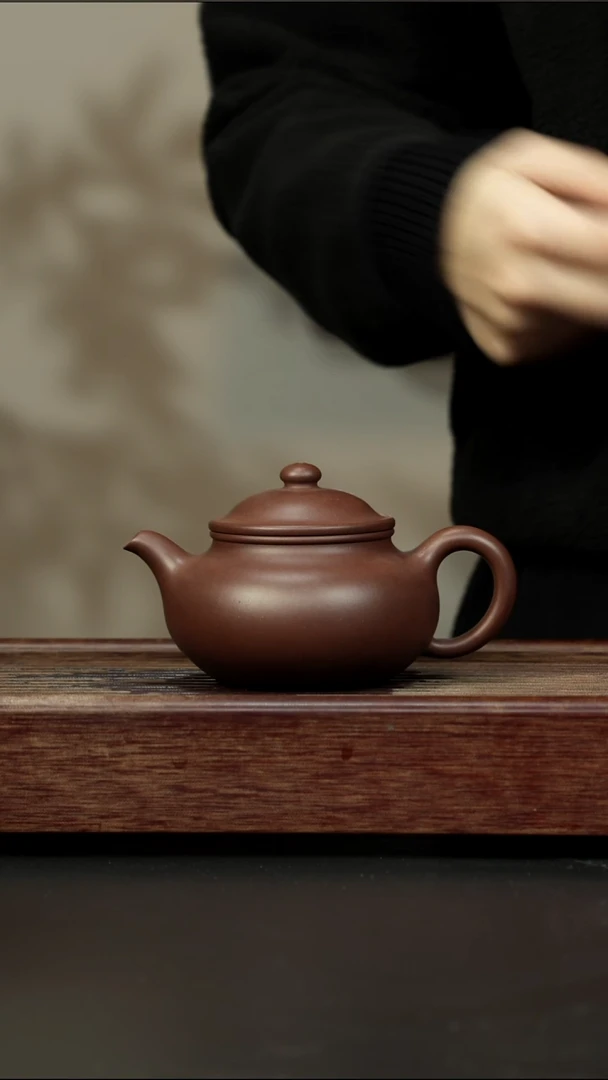 茶壶紫砂四号井底槽清 福圆