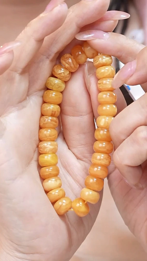 蜜蜡颈饰未镶嵌7676天然蜜蜡珠宝奇石云端妖孽全部保真
