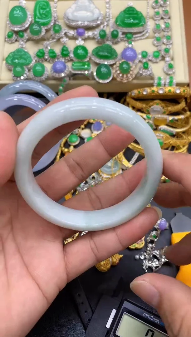 未镶嵌手镯翡翠138-中国好珍宝