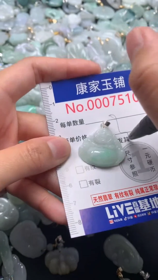 颈饰未镶嵌翡翠75101