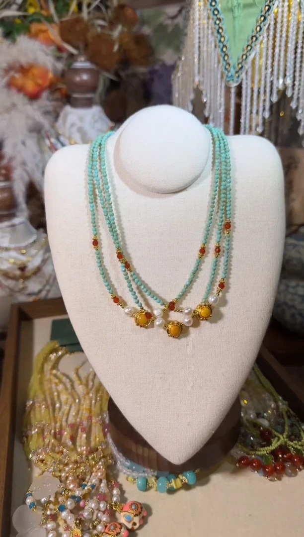 蜜蜡项链未镶嵌002