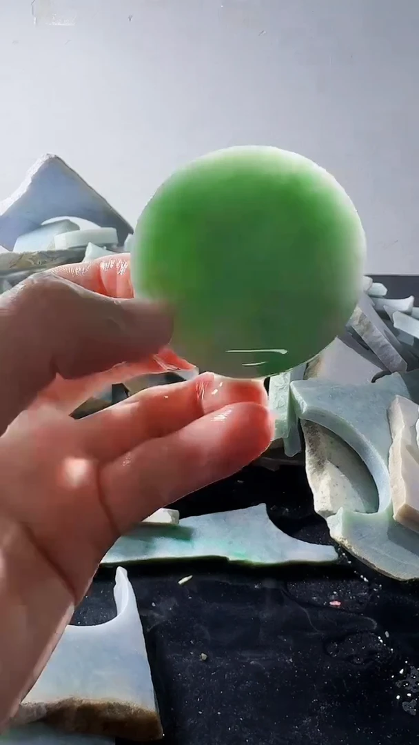 裸石翡翠缅甸翡翠A货文2791