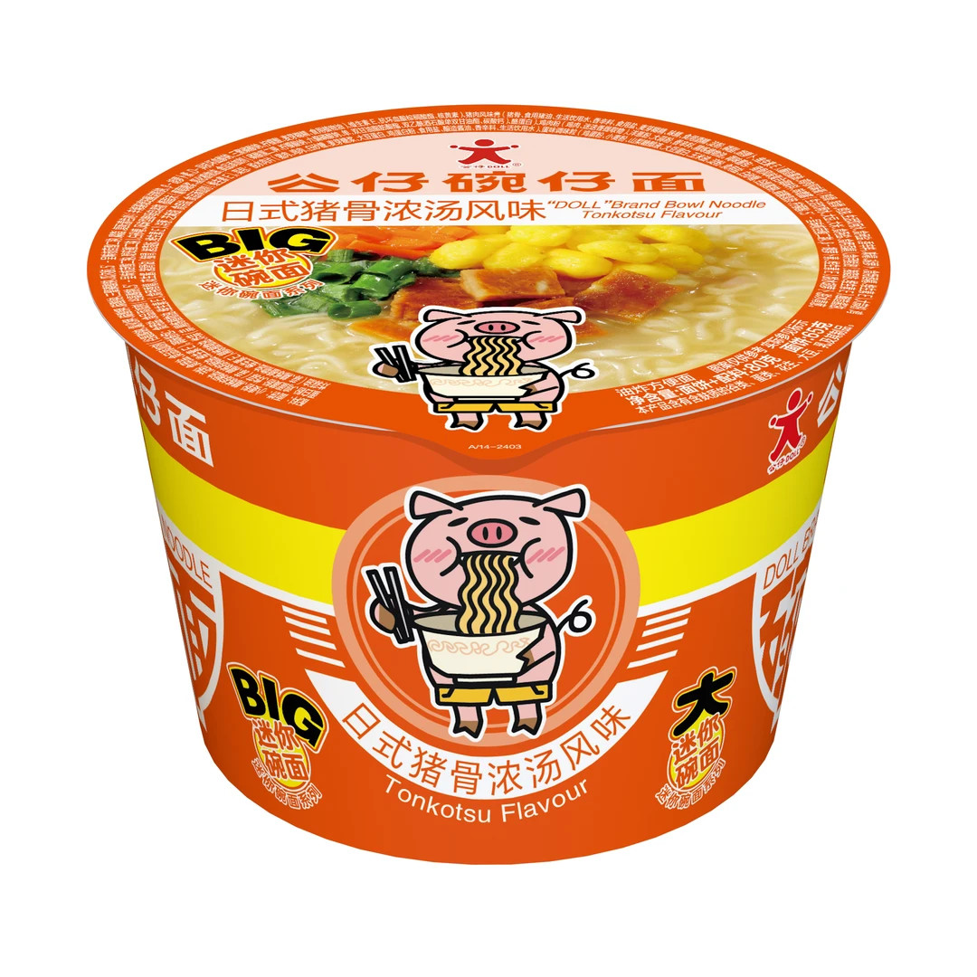 公仔碗仔面日式猪骨浓汤风味82g