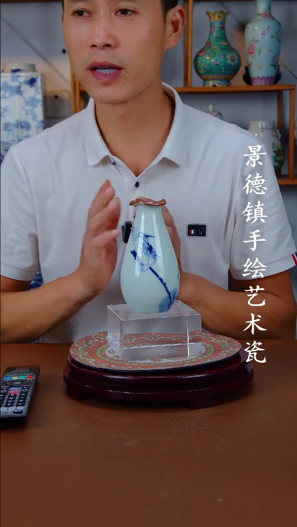 现代景德镇手工手绘陶瓷摆件4