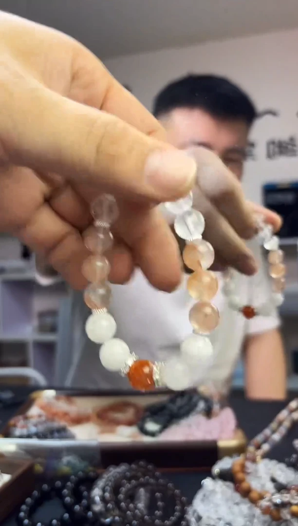 未镶嵌手链水晶手串