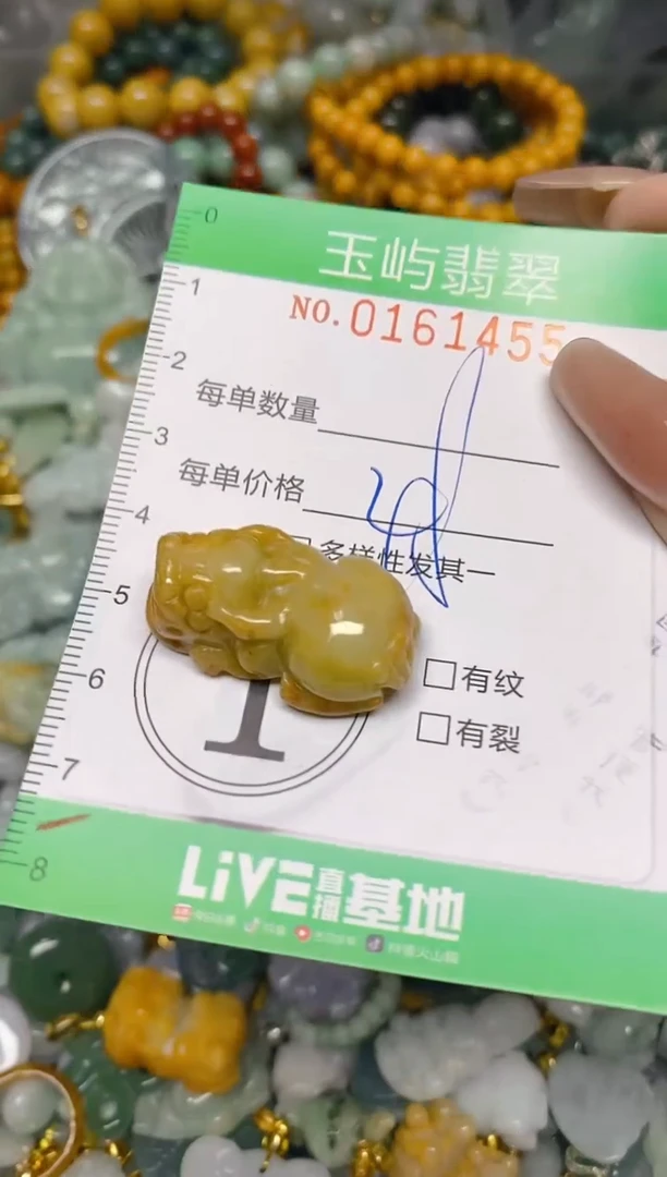 翡翠未镶嵌颈饰闪购0161455