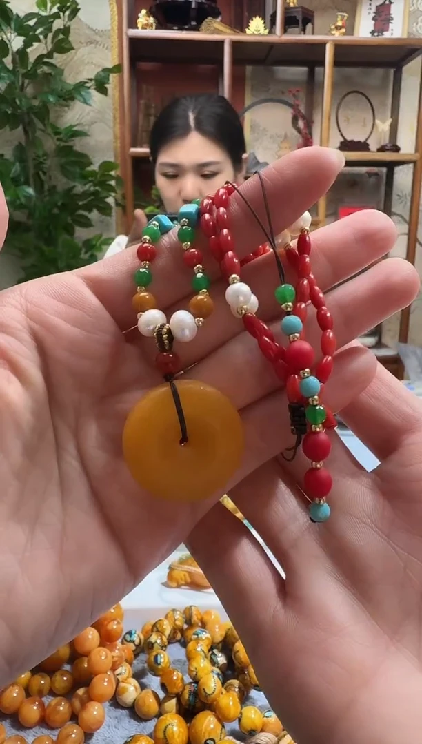 未镶嵌颈饰蜜蜡255天然蜜蜡珠宝奇石假一赔十