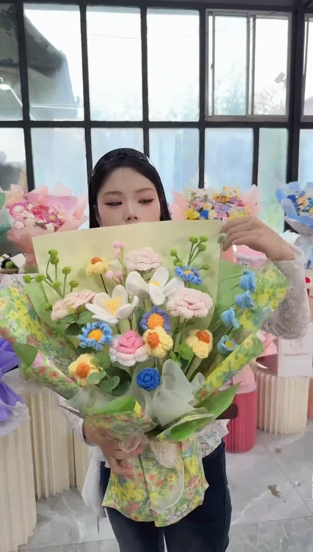 非遗手工定制花束，孤品清仓！！