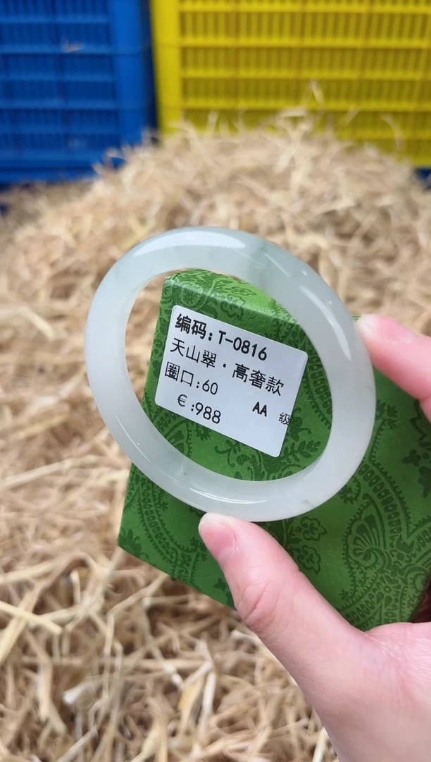 未镶嵌手镯石英质玉T-0816