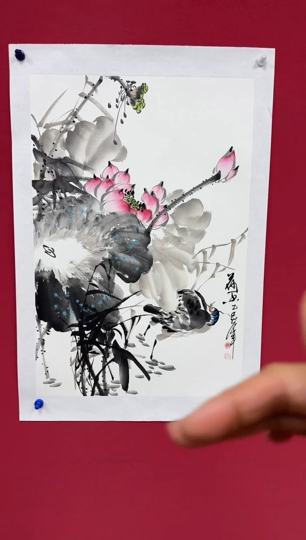 【闪购商品】纸本1炳山艺术-------绘画作品