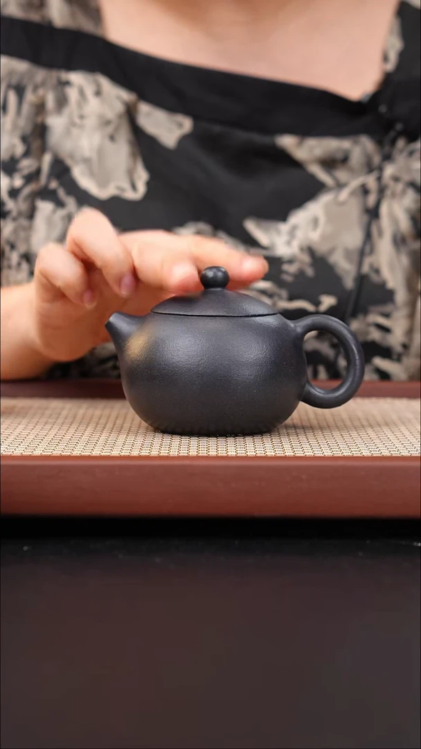 茶壶紫砂全手工四号井底槽青捂灰西施220cc孙长祥