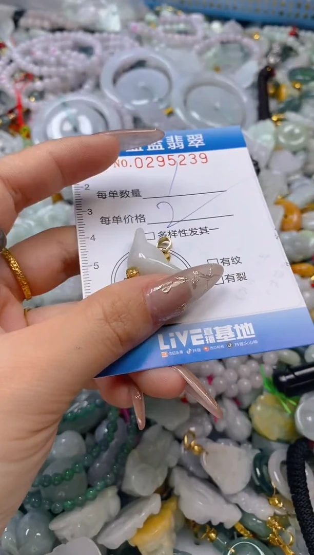 翡翠未镶嵌颈饰闪购0295239