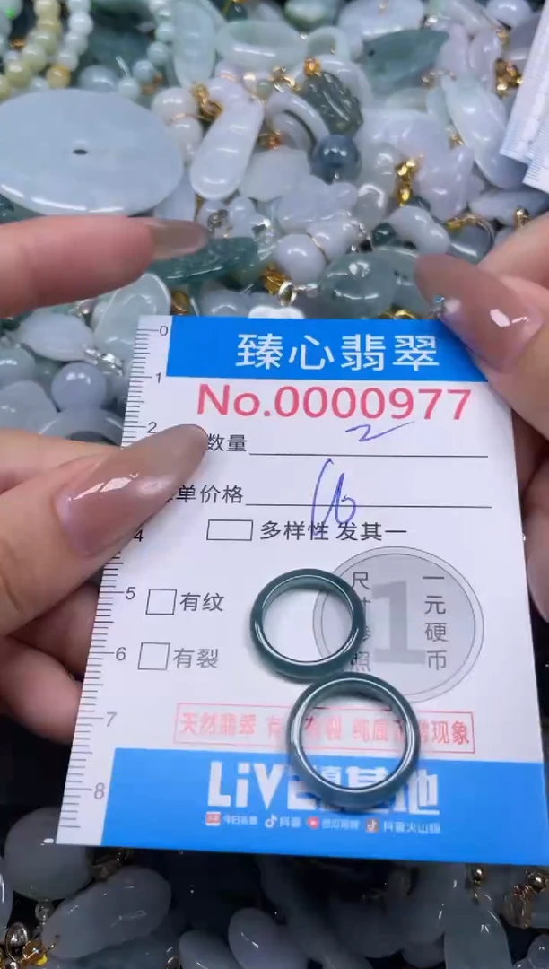 颈饰未镶嵌翡翠977