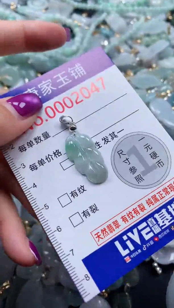 颈饰未镶嵌翡翠2047