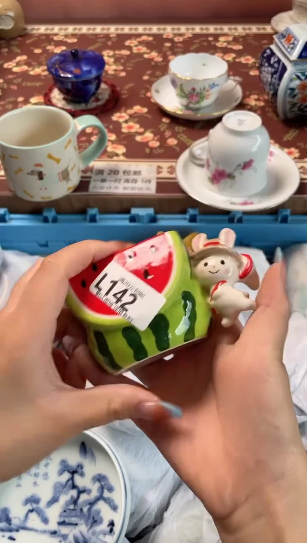 瓷片晚*瓷器瓷器L142