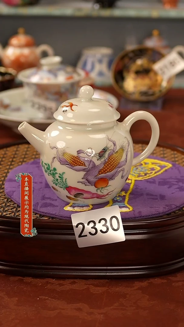 瓷片景德镇手工手绘2330