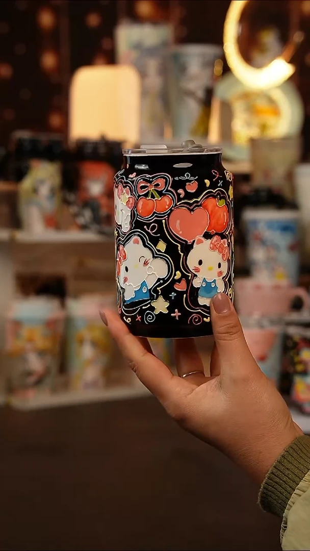 (玉泥）景德镇手工手绘文创陶瓷杯