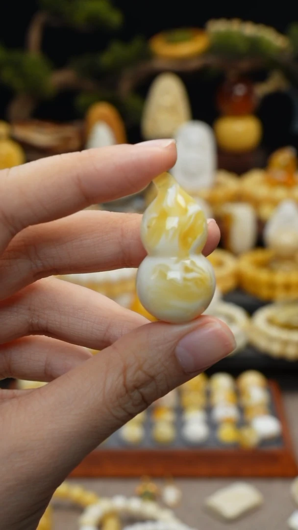 未镶嵌琥珀裸石天然琥珀蜜蜡手串