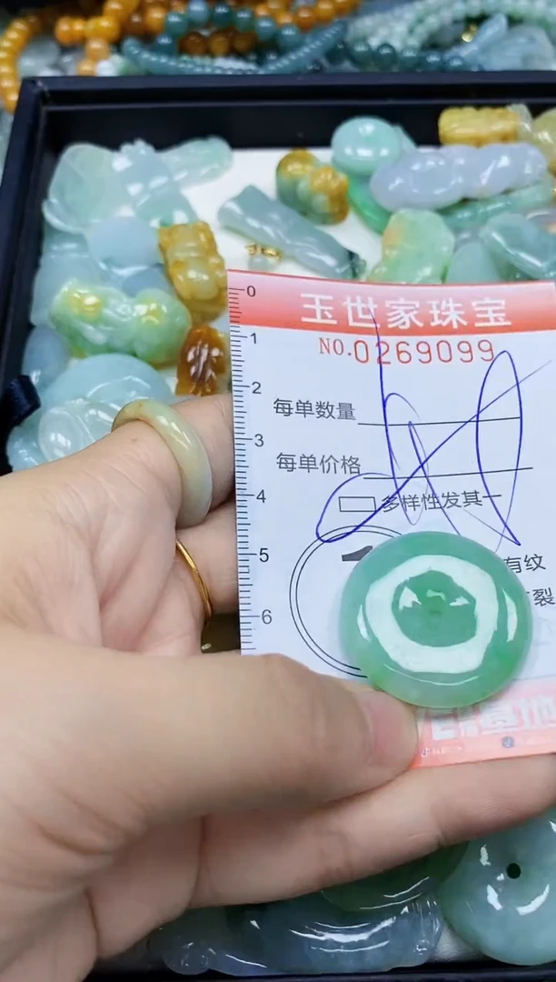 翡翠未镶嵌颈饰闪购0269099多样性发其一